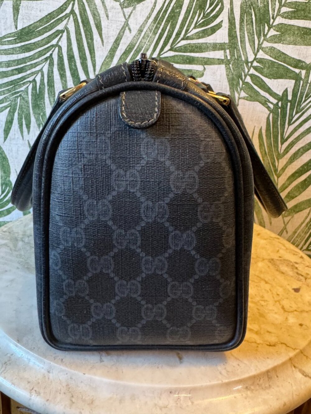 Vintage Gucci GG Monogram Canvas Boston Bag - Picture 5 of 13